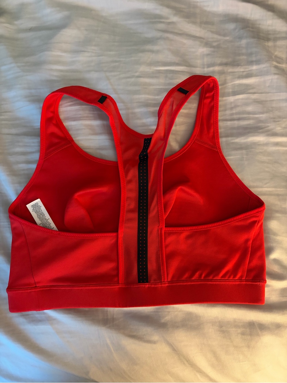 Nike Red Racerback Performance Sports Bra - Picture 2 of 3